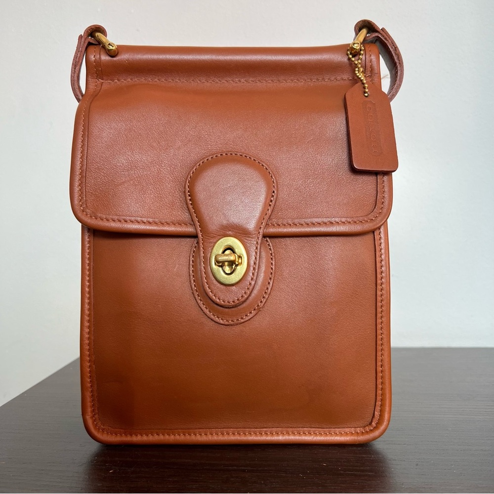 Vintage coach Murphy Bag 9930 British Tan Made in Hungary